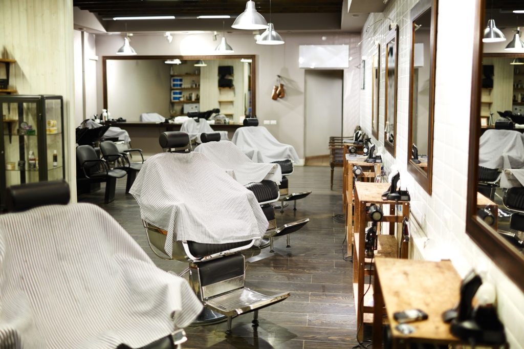 Modern barbershop